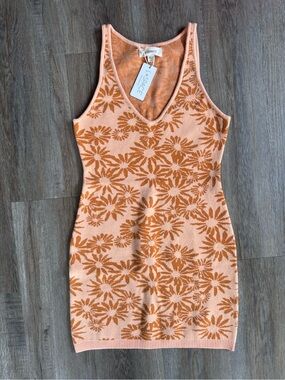 L SPACE Anne Marie Mini Dress - size Medium NWT